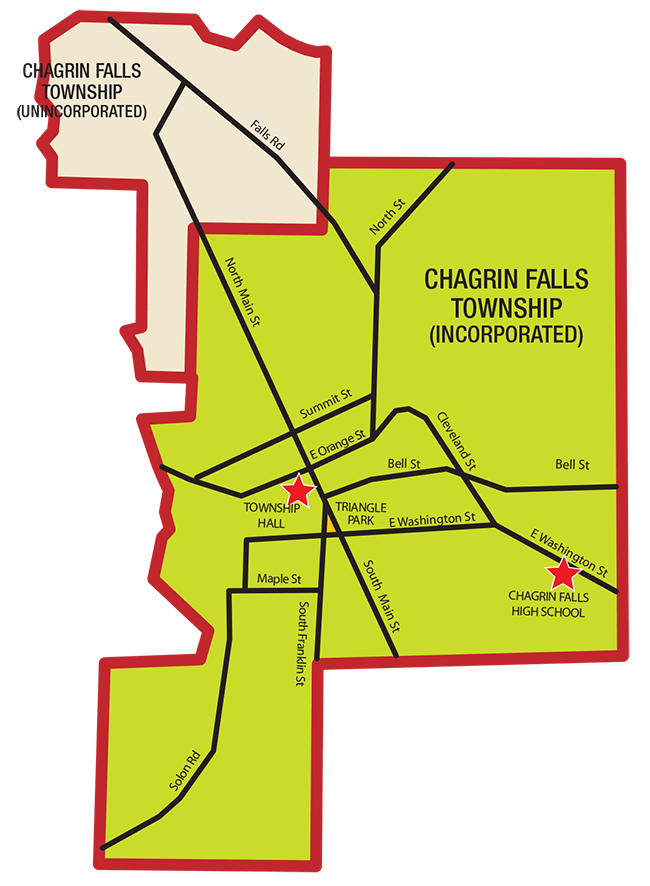 chagrin falls township map